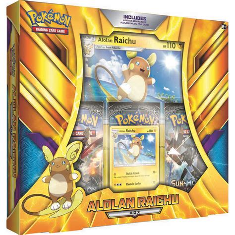 raichu metal box|pokemon alolan raichu box.